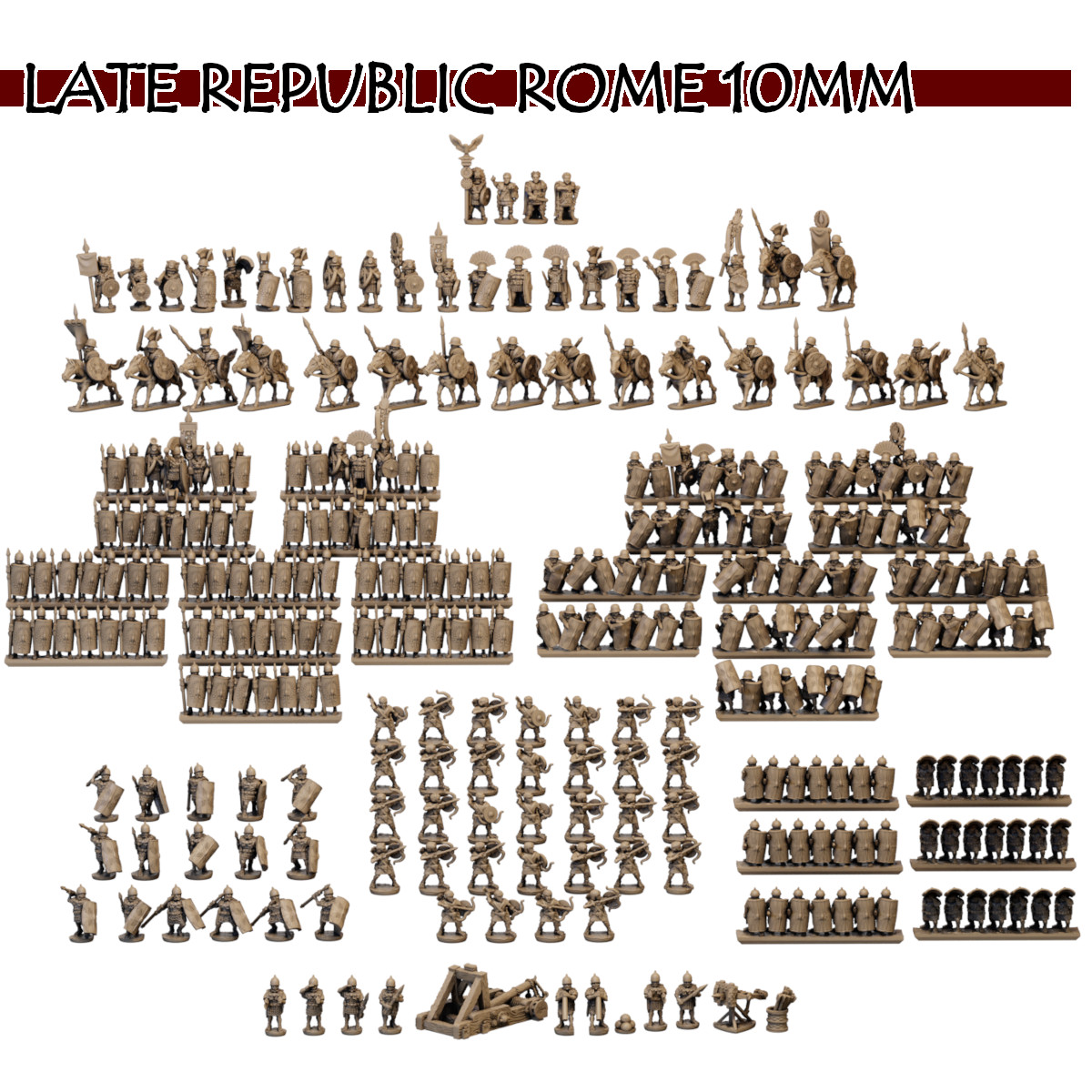 Late Republic Romans 10mm